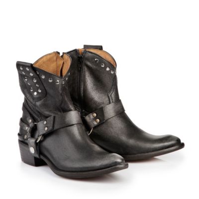 Buffalo Cowboy-Stiefel aus Leder im Vintage-Look