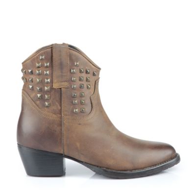Buffalo halbhohe Western-Stiefel aus Leder