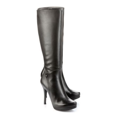 Buffalo Schmalschaft-Stiefel aus Leder