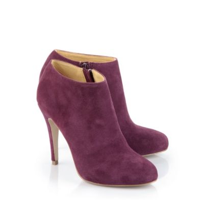 Buffalo Ankle Boots aus Veloursleder
