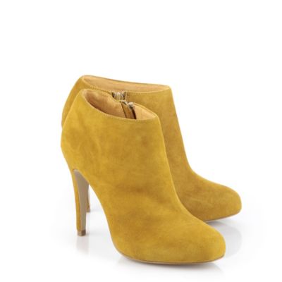 Buffalo Ankle Boots aus Veloursleder