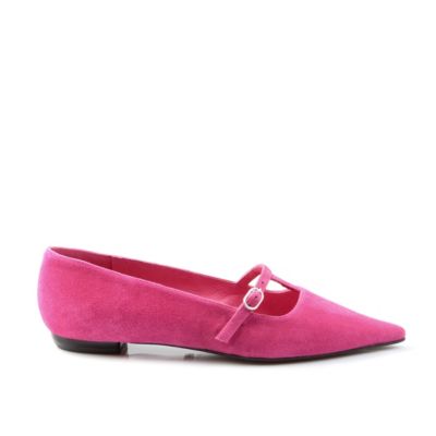 Buffalo Ballerina aus Veloursleder