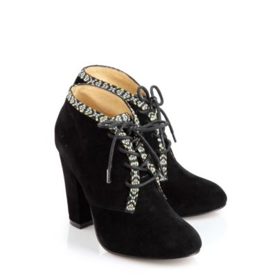 Buffalo Ankle Boots aus Veloursleder