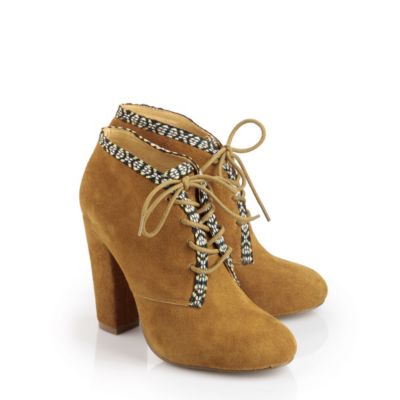 Buffalo Ankle Boots aus Veloursleder