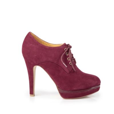 Buffalo Ankle Boots aus Veloursleder