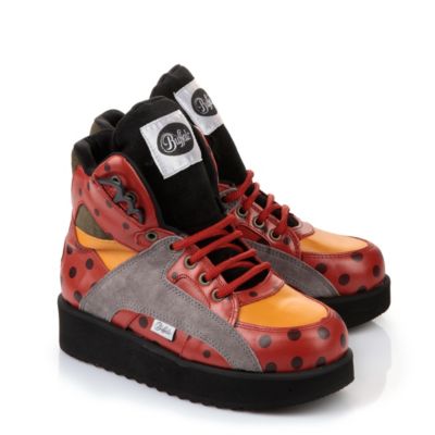 Buffalo Plateau-Sneaker aus Leder