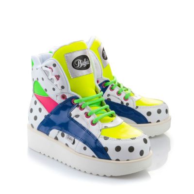 Buffalo Plateau-Sneaker aus Leder