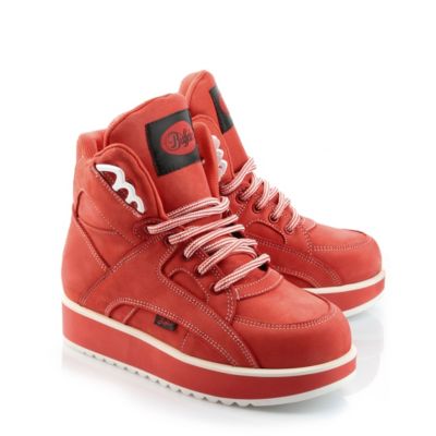 Buffalo Plateau-Sneaker aus Leder