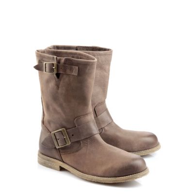 Buffalo Biker Boot aus braunem Leder