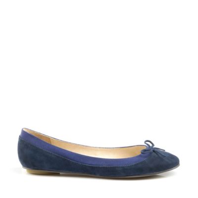 Buffalo Ballerina aus Veloursleder