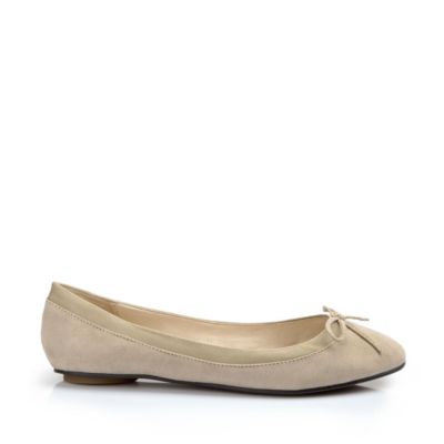 Buffalo Ballerina aus Veloursleder