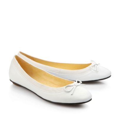 Buffalo Ballerina aus Leder