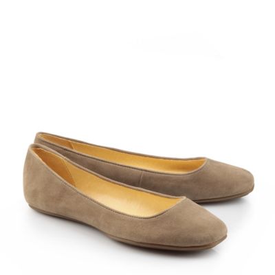 Buffalo Ballerina aus Veloursleder