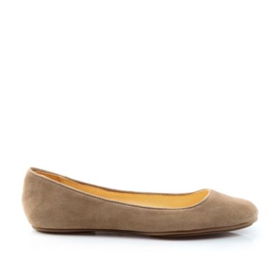 Buffalo Ballerina aus Veloursleder