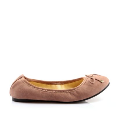 Buffalo Ballerina aus Veloursleder