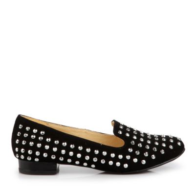Buffalo Loafer mit silber-farbenen Kegelnieten