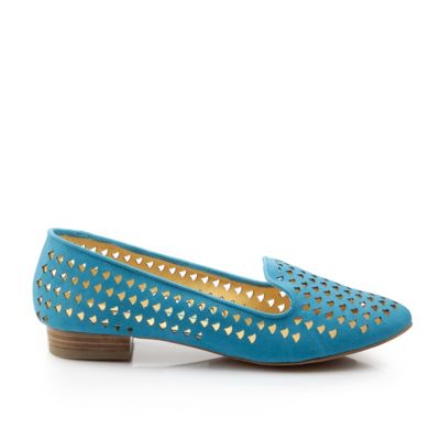 Buffalo Loafer in Velourslederoptik
