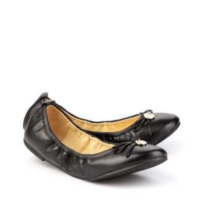 Buffalo Ballerina aus Leder