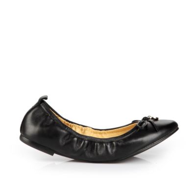 Buffalo Ballerina aus Leder