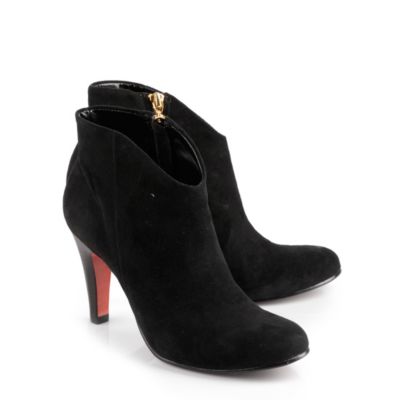 Buffalo Ankle Boots aus Veloursleder