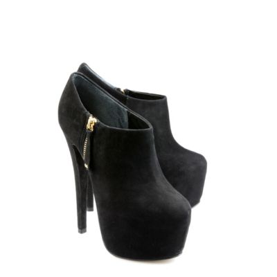 Buffalo Ankle Boots aus Veloursleder