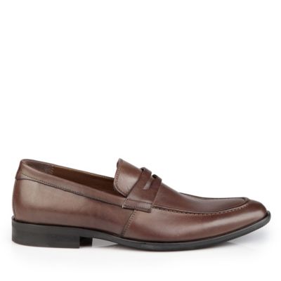 Buffalo Herren-Loafer aus braunem Leder