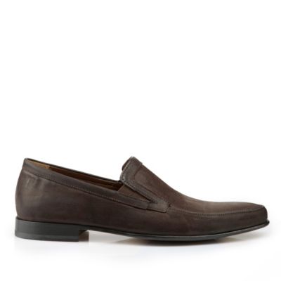 Buffalo Herren-Loafer aus Veloursleder in dunkelbraun
