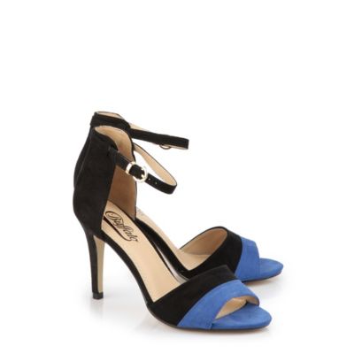 Buffalo Sandalette in schwarz/kobaltblau
