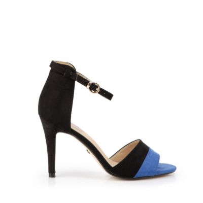 Buffalo Sandalette in schwarz/kobaltblau