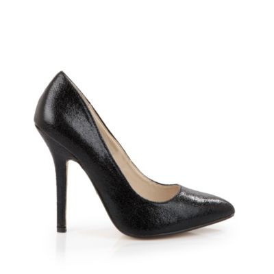 Buffalo Pumps in schwarzer Glitzeroptik