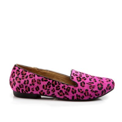 Buffalo Loafer in Leo-/Felloptik