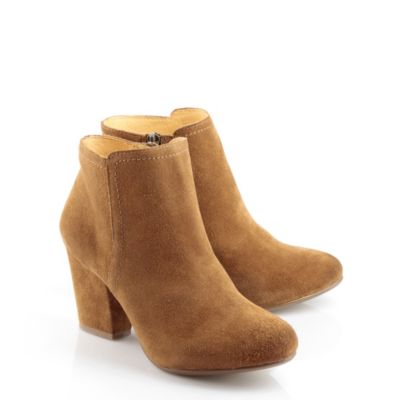 Buffalo Ankle Boots aus Veloursleder