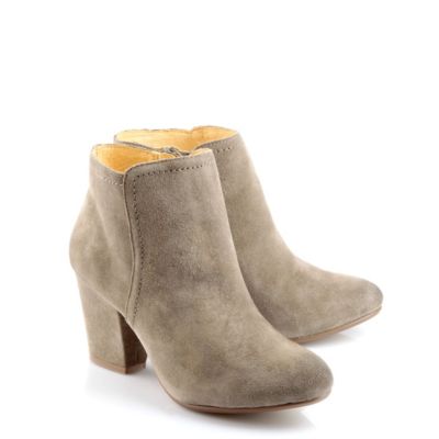 Buffalo Ankle Boots aus Veloursleder