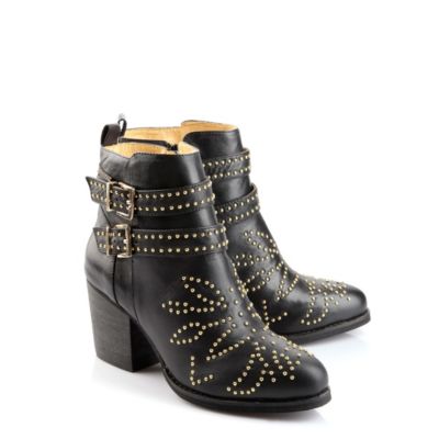 Buffalo Stiefelette aus Leder