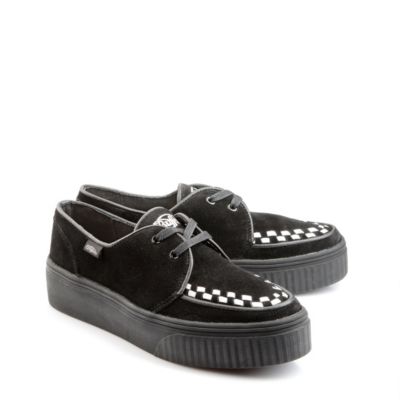 Buffalo Sneaker aus schwarzem Veloursleder