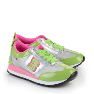 Buffalo Sneaker in Textil/Lacklederoptik