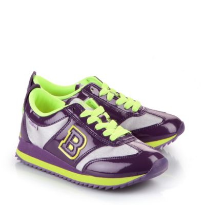 Buffalo Sneaker in neon-Lacklederoptik