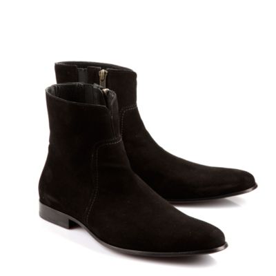 Buffalo Herren-Stiefelette aus Veloursleder