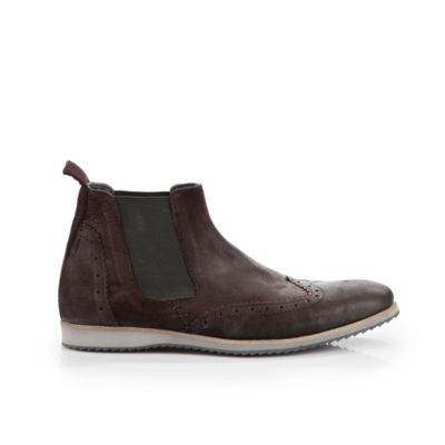 Buffalo Herren-Boot aus Leder in dunkelbraun