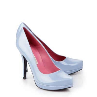 Buffalo Plateau-Pumps in Lacklederoptik