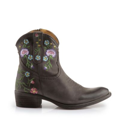 Buffalo Cowboy-Stiefel aus Nubukleder in dunkelbraun