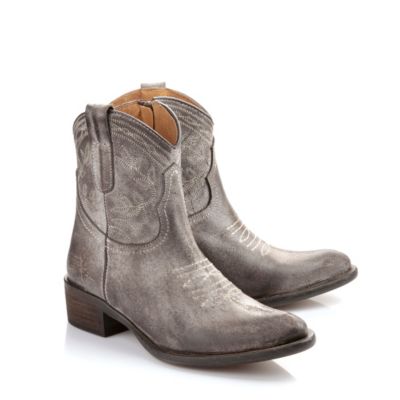 Buffalo Cowboy-Stiefel aus braunem Leder