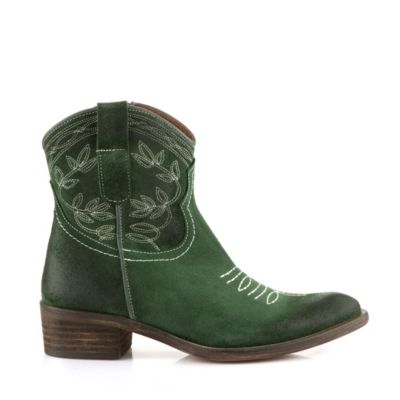Buffalo Cowboy-Stiefel aus Veloursleder