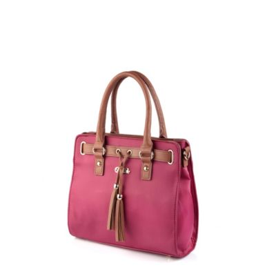 Buffalo Tasche aus Textil in weinrot