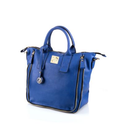 Buffalo Tasche in royalblauer Lederoptik