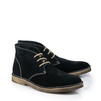 Buffalo Herrenhalbschuhe aus Veloursleder