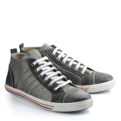 Buffalo Herren-Sneaker aus grauem Leder