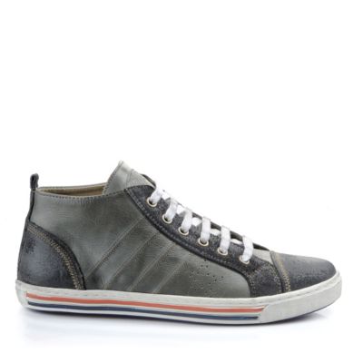 Buffalo Herren-Sneaker aus grauem Leder