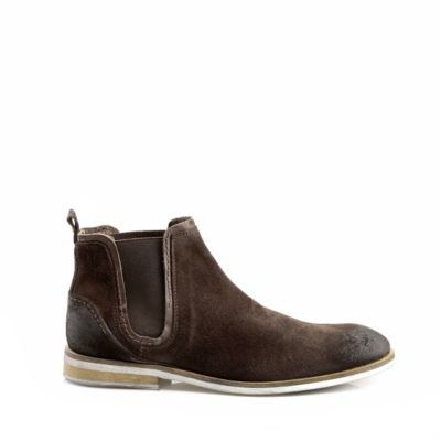 Buffalo Herren-Boot aus Veloursleder in dunkelbraun