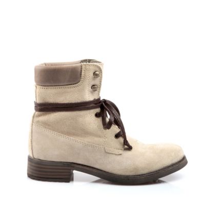 Buffalo Boots in beige